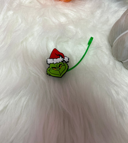 Grinch Straw Cover